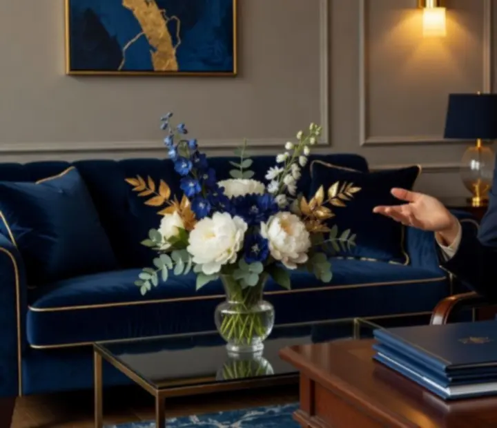 Eleganckie zaproszenie na konsultację eventową z 