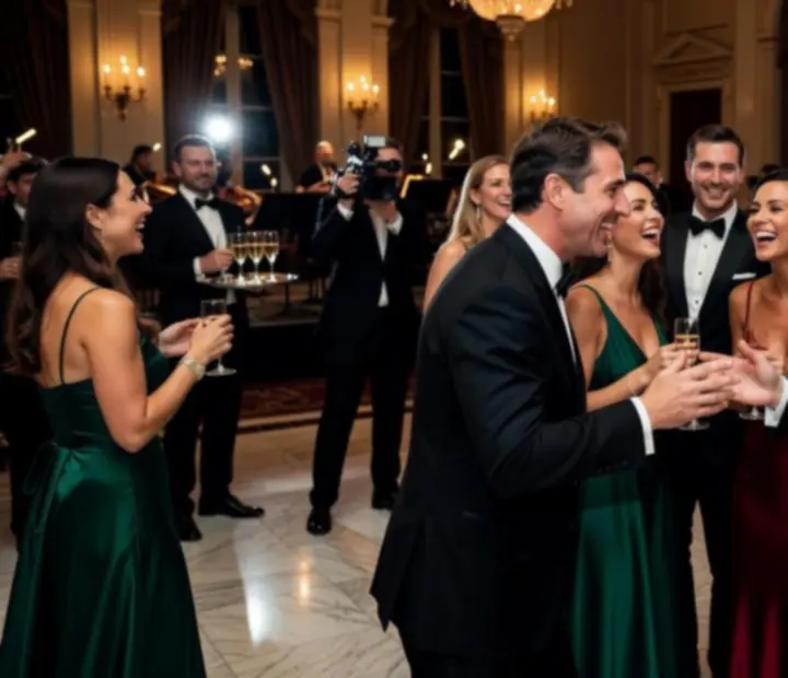 Cinematiczny reportaż fotograficzny z eleganckiego eventu.