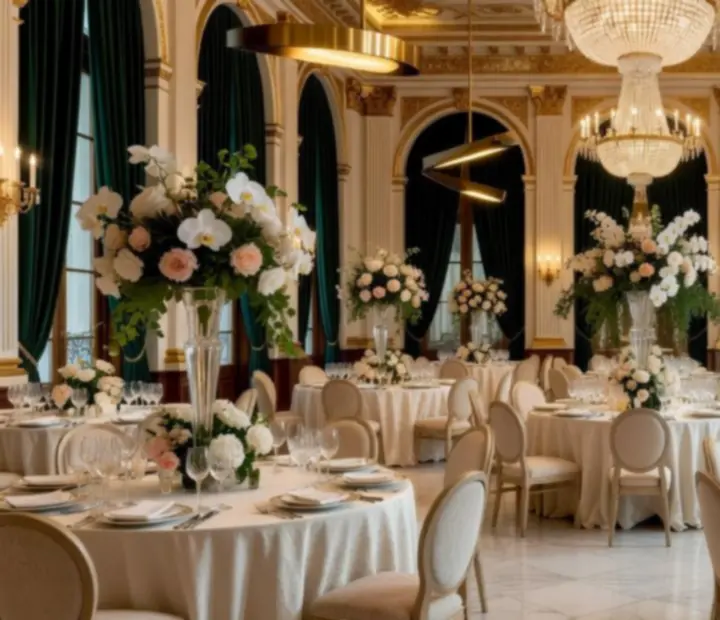 Eleganckie premium venue przygotowane na luksusową galę.